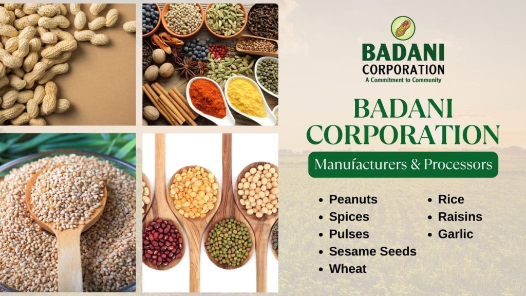 DIVERSITY IN AGRICULTURE: A LOOK AT BADANI CORPORATION'S PRODUCT RANGE​
